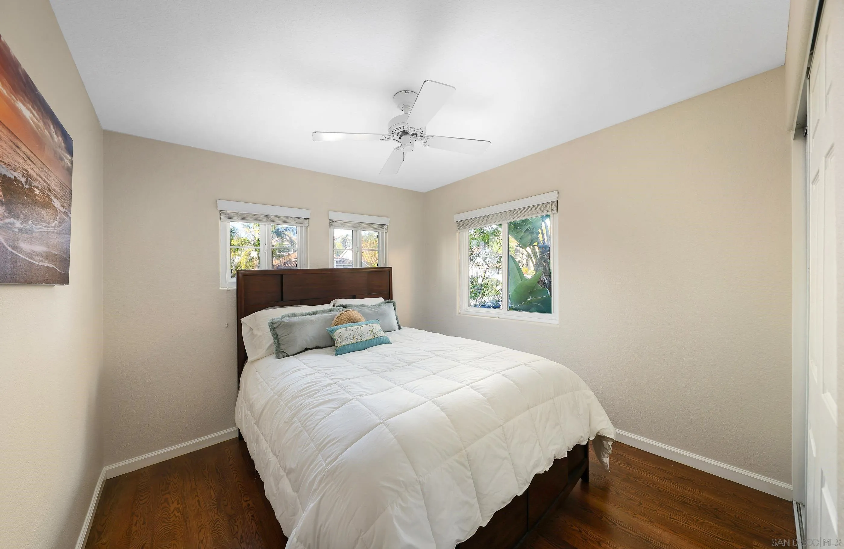2347 Terraza Ribera Carlsbad, CA 92009 - Photo 26 of 42 a bedroom with a bed and a window