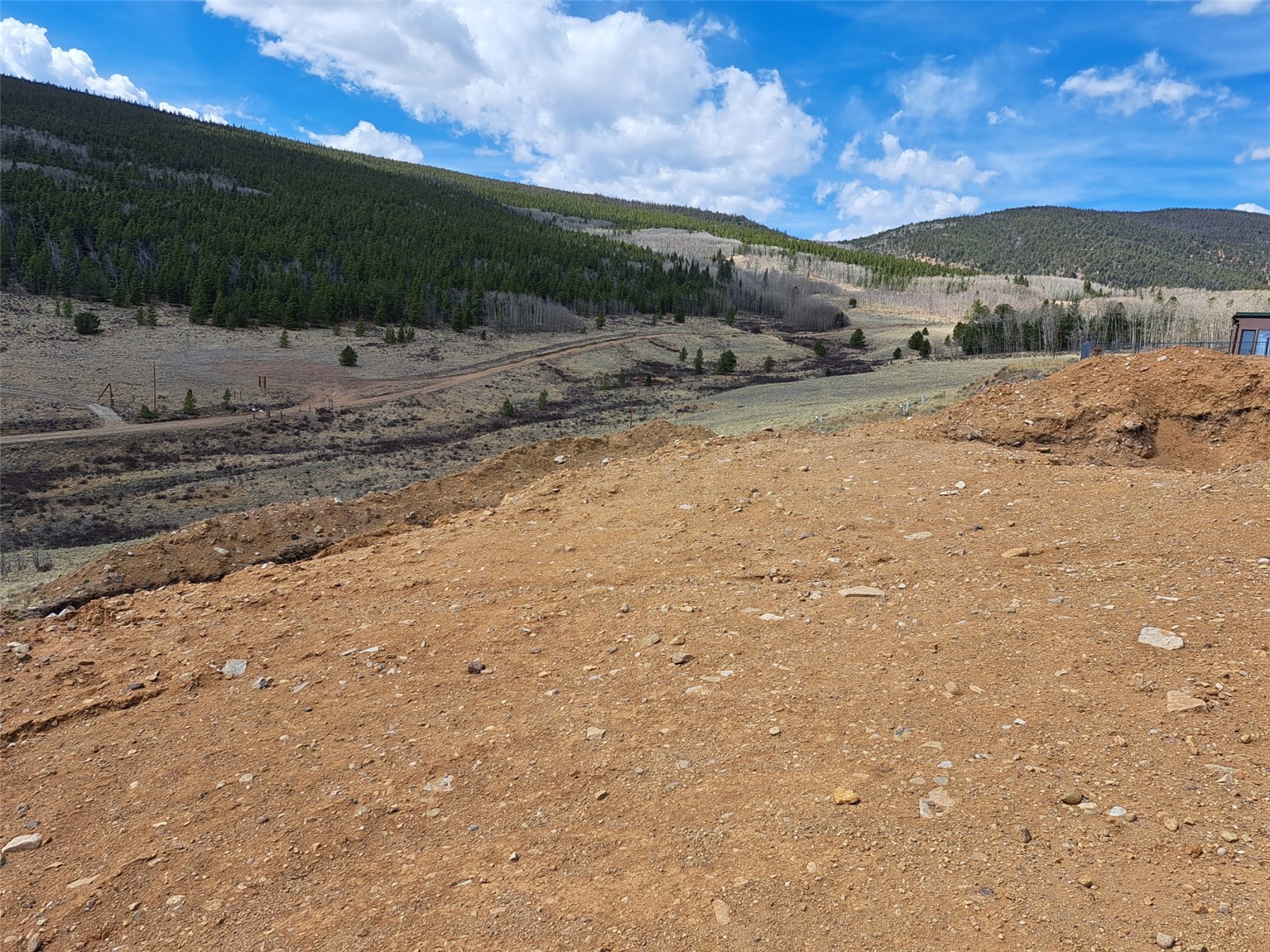 2515 High Creek Road Fairplay, CO 80440 - Photo 37 of 46 a view of dirt road with a building in the background