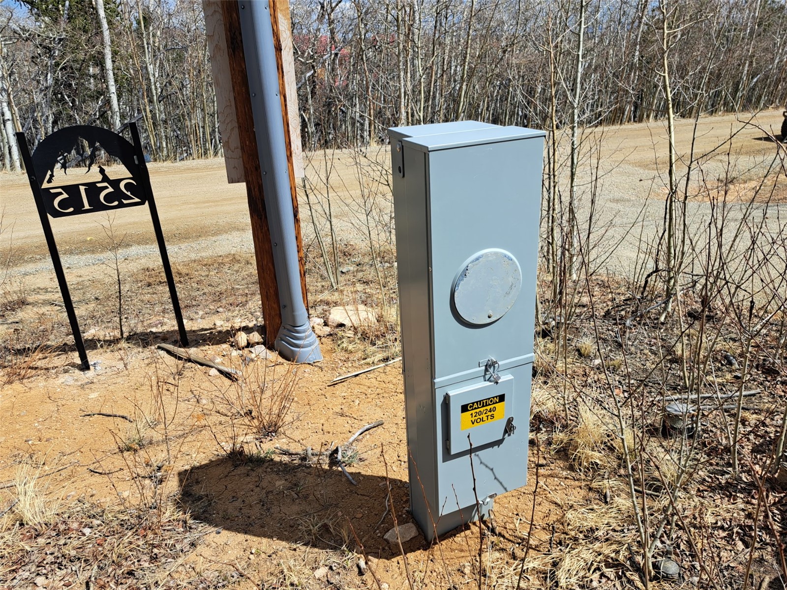 2515 High Creek Road Fairplay, CO 80440 - Photo 8 of 46 a picture of a bathroom with a sink and mirror