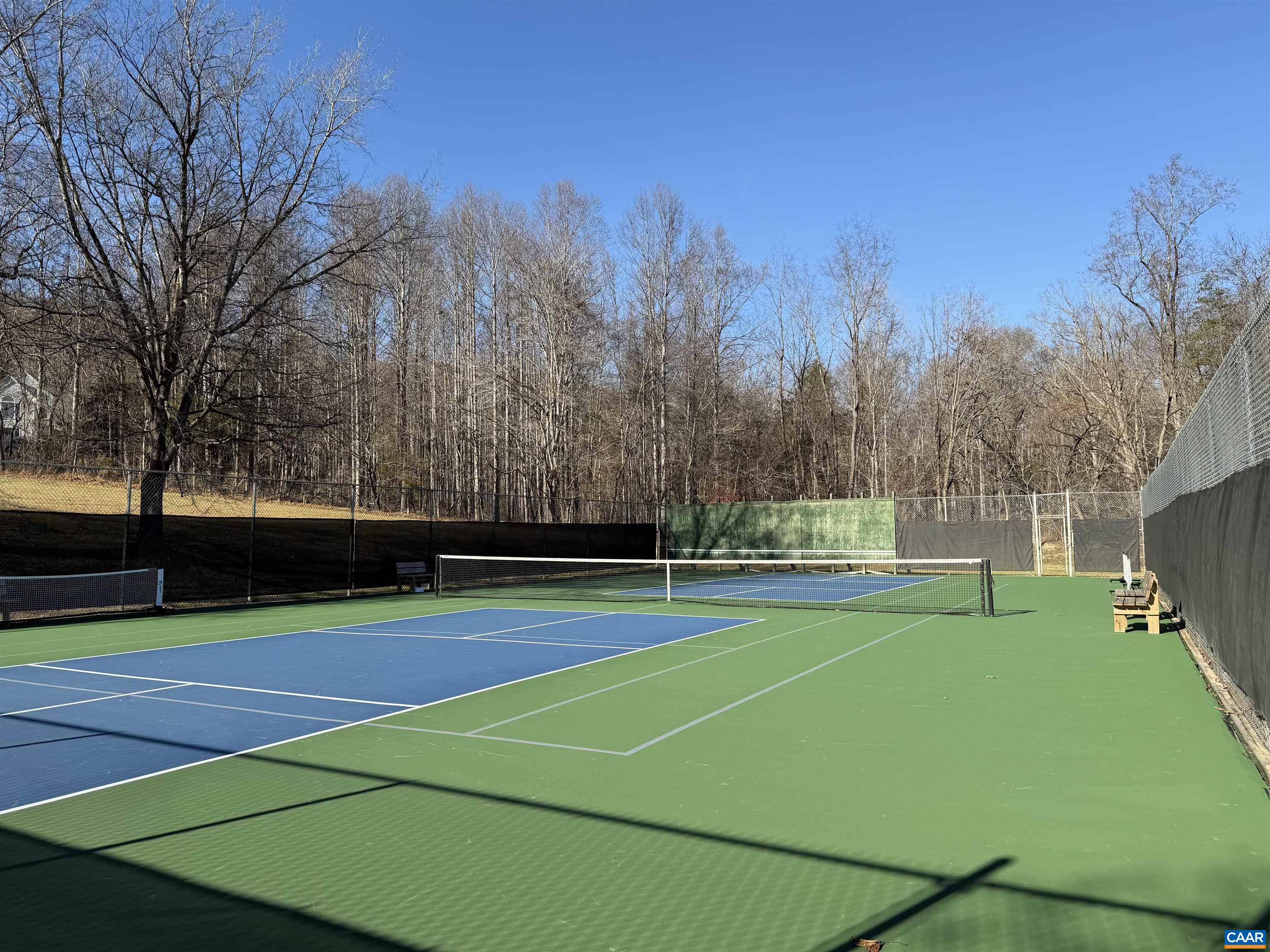 987 Rodes Farm Drive Nellysford, VA 22958 - Photo 72 of 74 a view of a tennis court