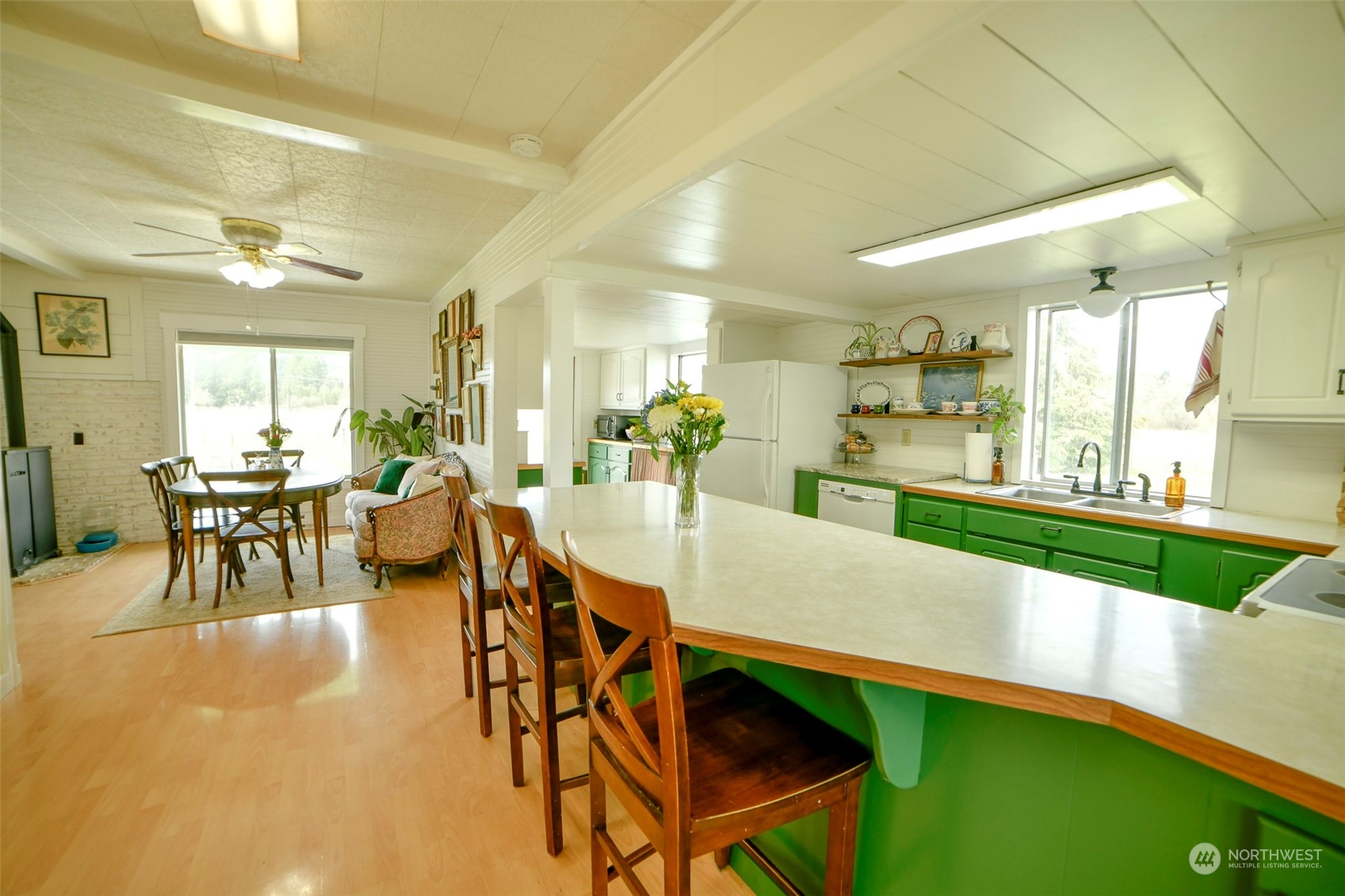 127 Beam Road Chehalis, WA 98532 - Photo 20 of 40 a view of a dining room with furniture window and outside view