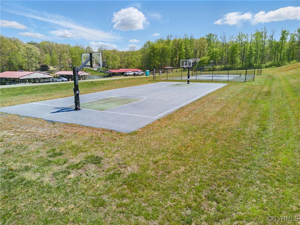 86 Promise Lane Bumpass, VA 23024 - Photo 43 of 46 a view of a basketball court
