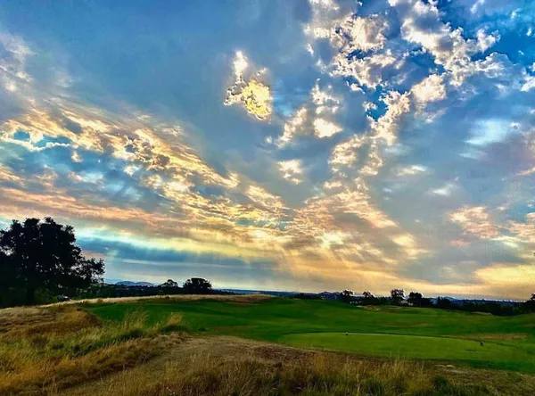 a view of lake with mountain