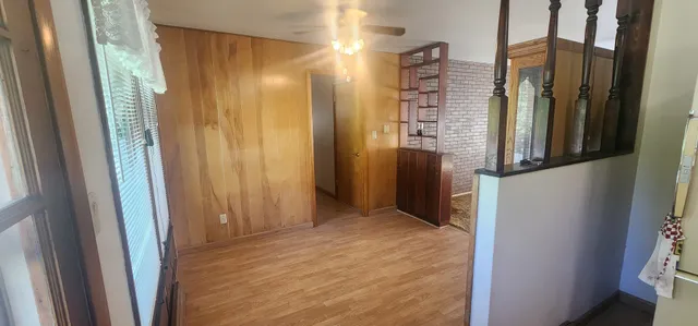 a view of a bathroom with a shower