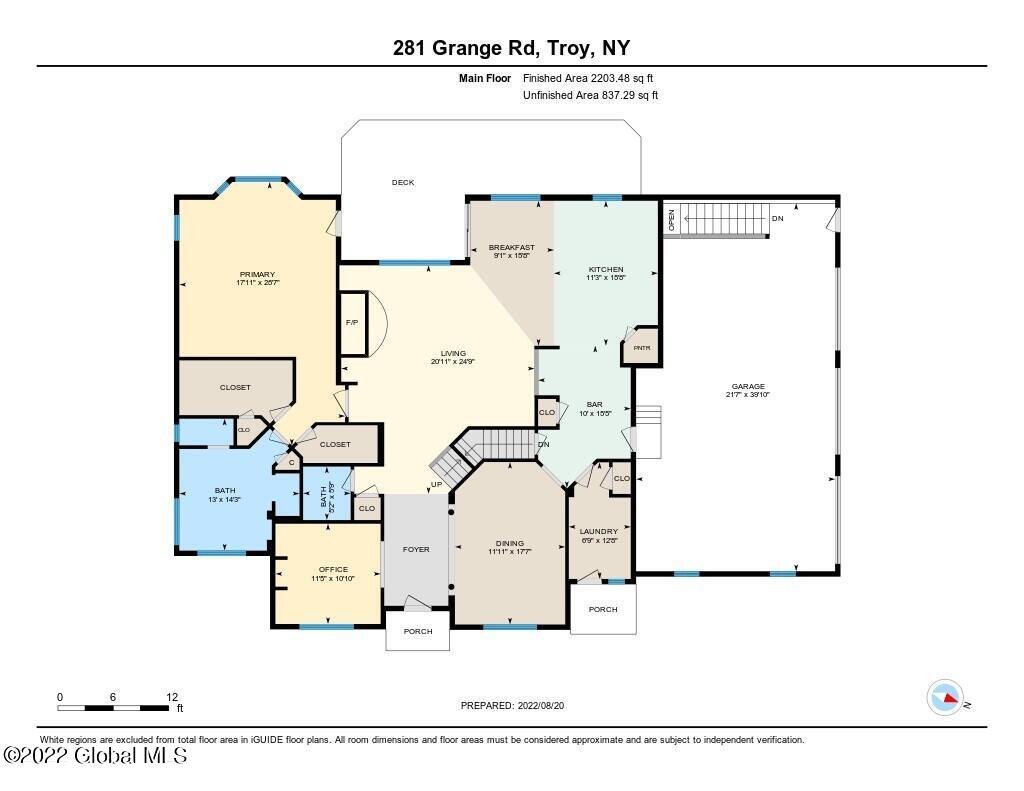 281 Grange Road Troy, NY 12180 - Photo 46 of 48 Main Floor Plan
