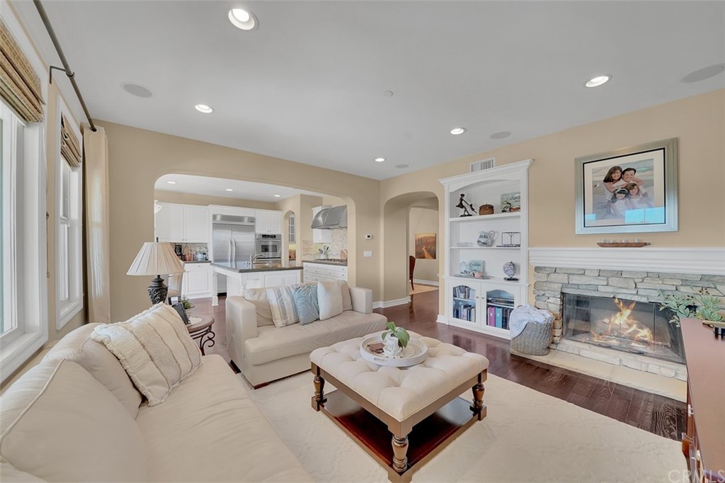 31 Via Soria San Clemente, CA 92673 - Photo 7 of 59 a living room with furniture and a fireplace