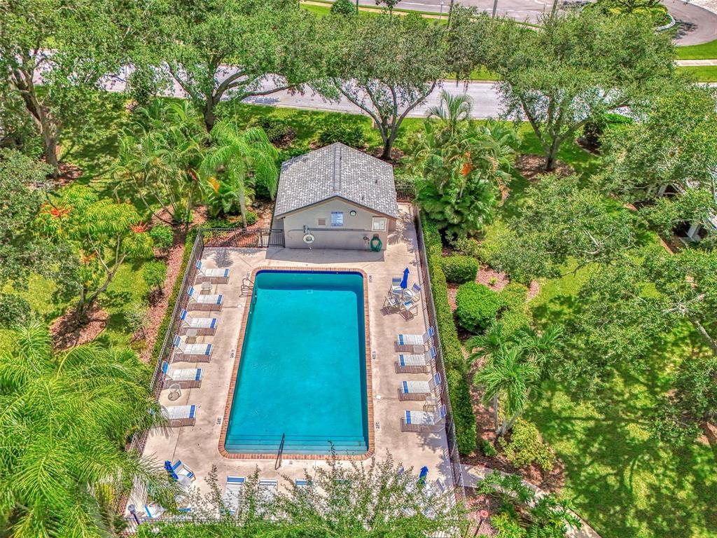 4521 Kingsmere, Unit 6 Sarasota, FL 34235 - Photo 40 of 42 view of a garden with a house