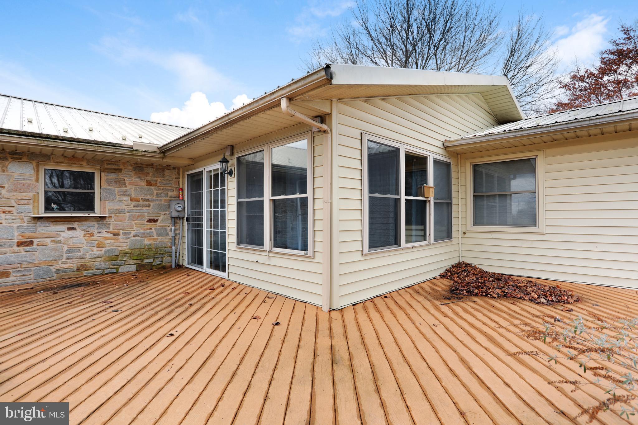 3325 Chambersburg Road Biglerville, PA 17307 - Photo 41 of 44 View of deck looking toward 4 season room