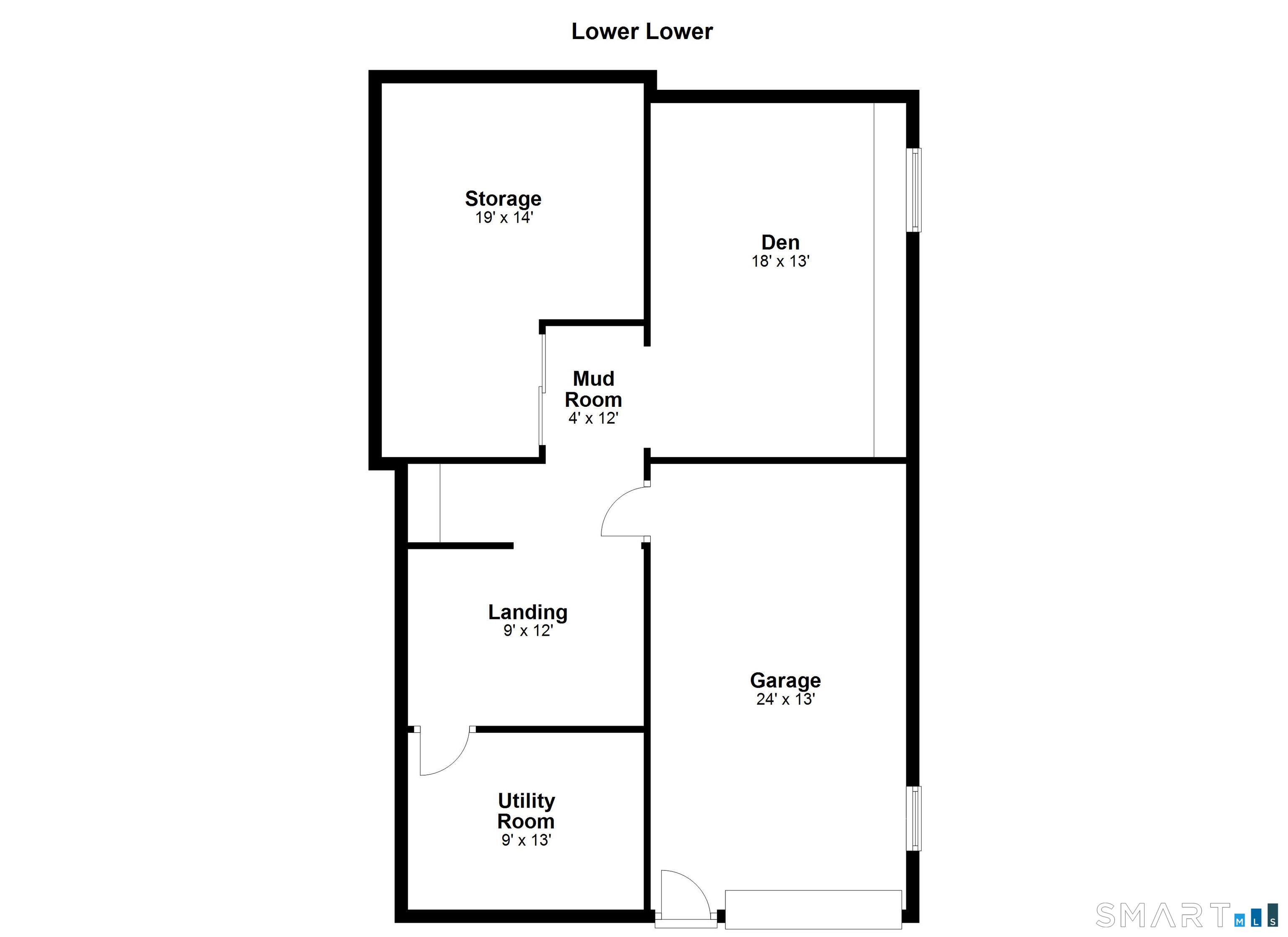 252 Bennetts Farm Road Ridgefield, CT 06877 - Photo 40 of 40 Lower Level - Floorplan
