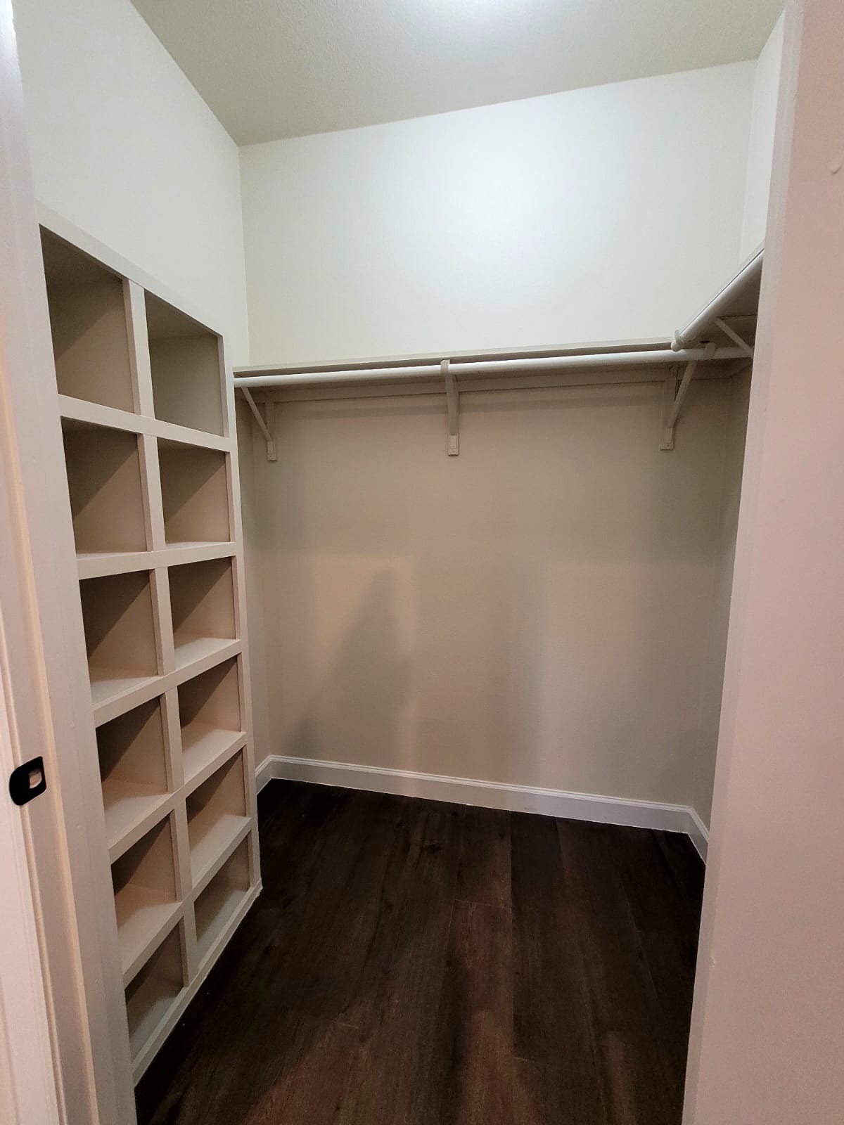 750 South Main Street Lockhart, TX 78644 - Photo 19 of 31 a view of walk in closet with empty racks