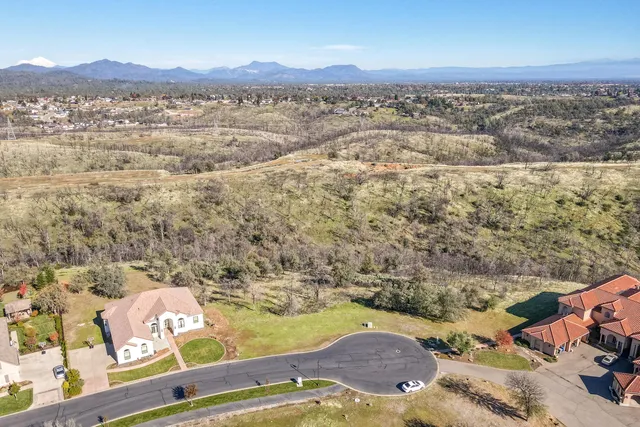 a view of lake and mountain