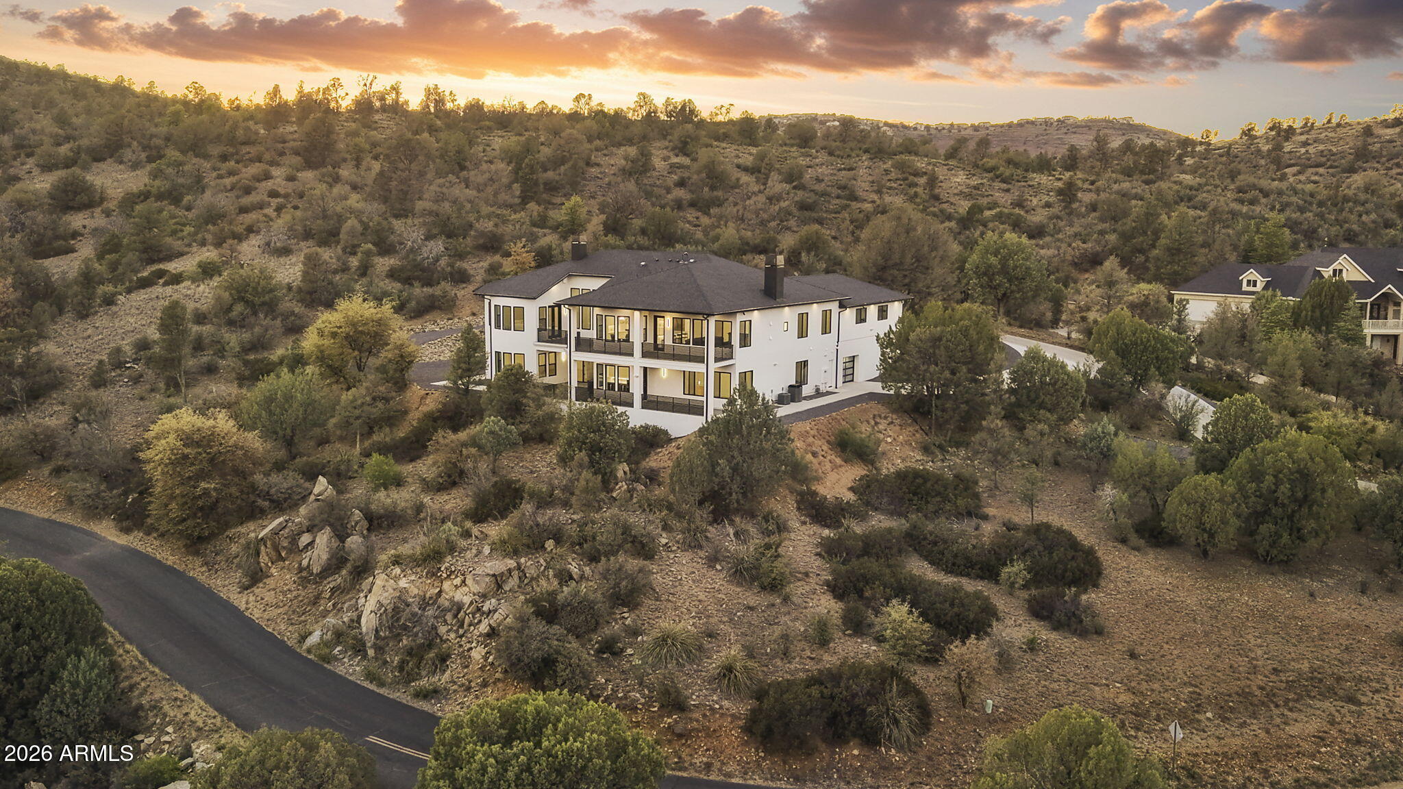 300 Lynx Creek Road Prescott, AZ 86303 - Photo 103 of 109 103-Aerial Back 4