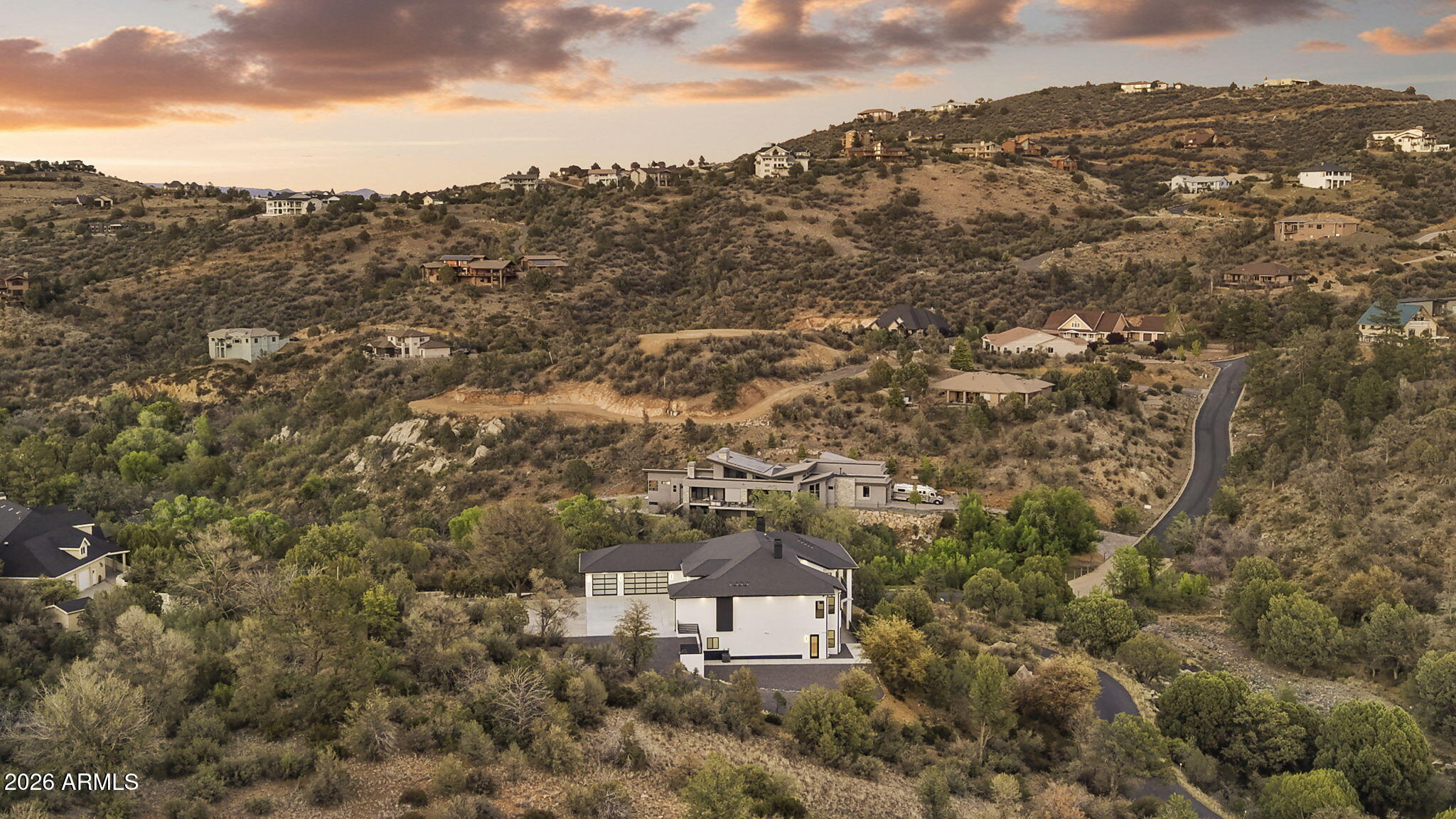 300 Lynx Creek Road Prescott, AZ 86303 - Photo 105 of 109 105-Aerial side 2