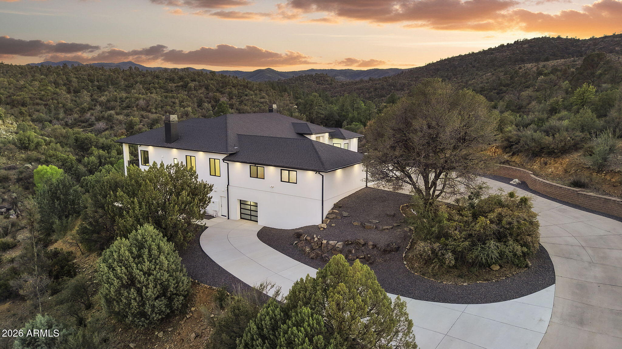 300 Lynx Creek Road Prescott, AZ 86303 - Photo 92 of 109 91-Aerial Side