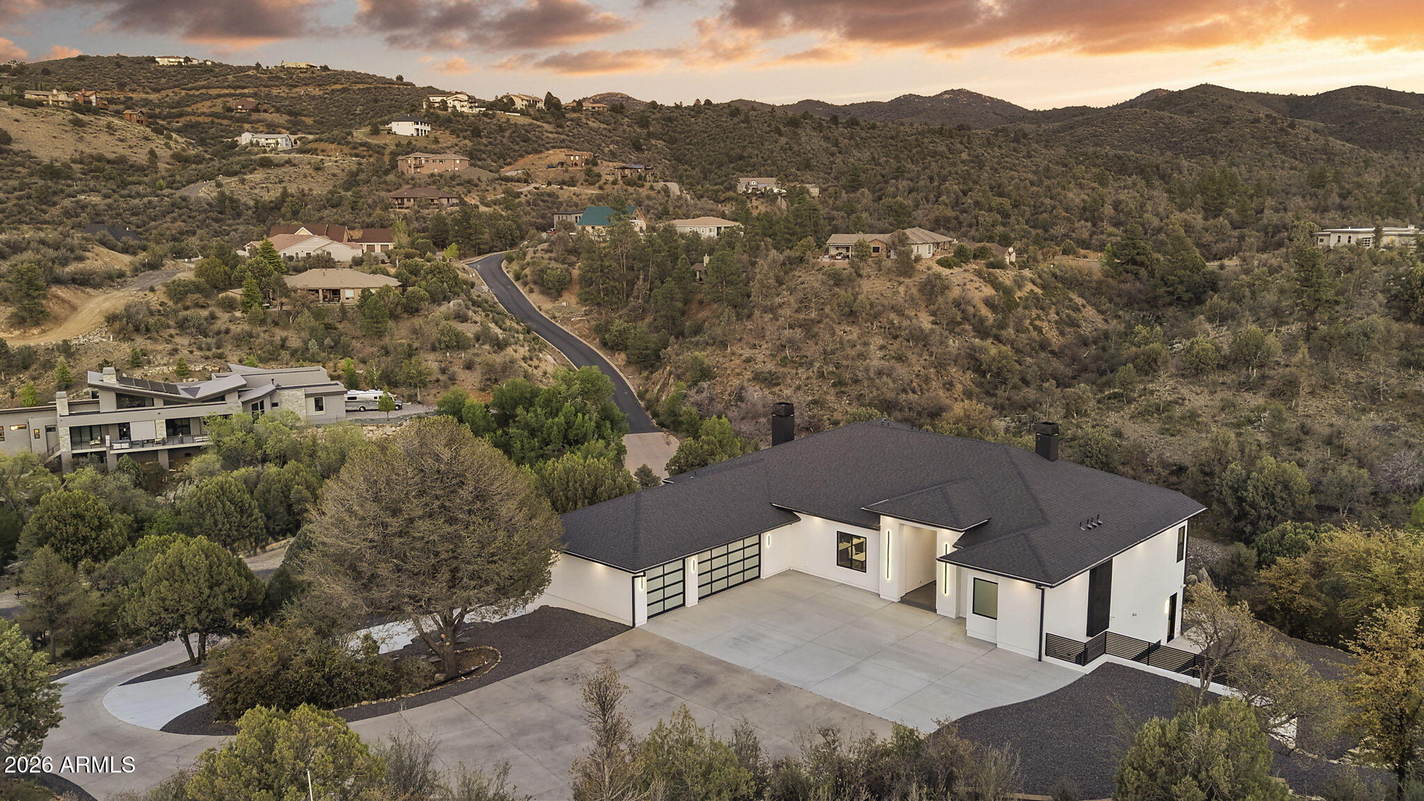 300 Lynx Creek Road Prescott, AZ 86303 - Photo 99 of 109 98-Aerial Front
