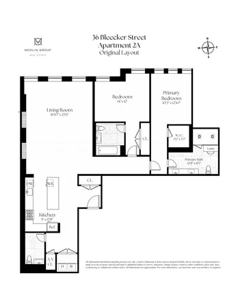 $5,595,000 | 36 Bleecker Street, Unit 2A | NoHo