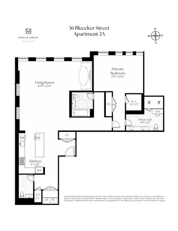 $5,595,000 | 36 Bleecker Street, Unit 2A | NoHo