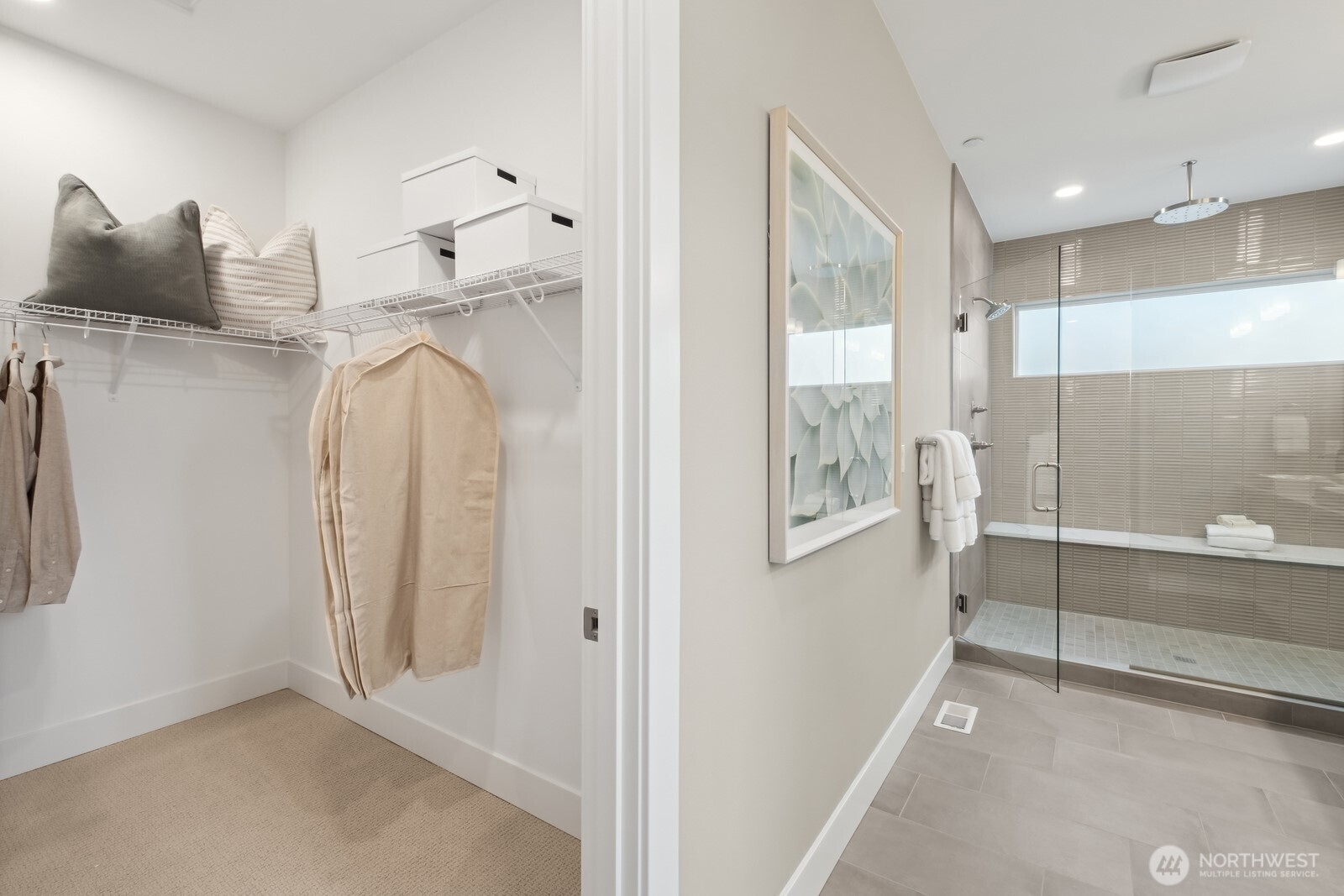 18923 99th Place Northeast, Unit A Bothell, WA 98011 - Photo 18 of 27 a view of a bathroom with a tub and shower