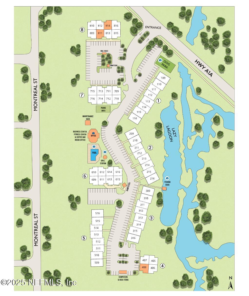 2768 Jimmy Buffett Mem Highway, Unit 1704 Jacksonville, FL 32233 - Photo 22 of 25 Map