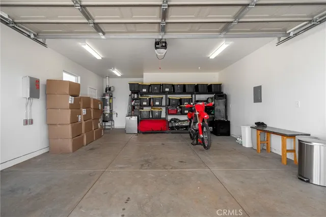 a living room with furniture and potted plant