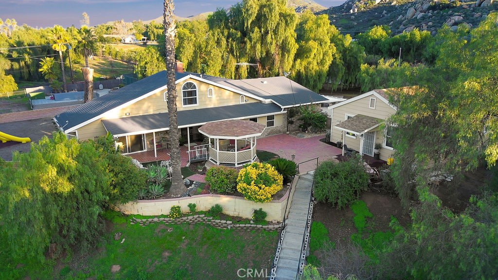 19950 Gavilan Road Lake Mathews, CA 92570 - Photo 1 of 1 Ariel view