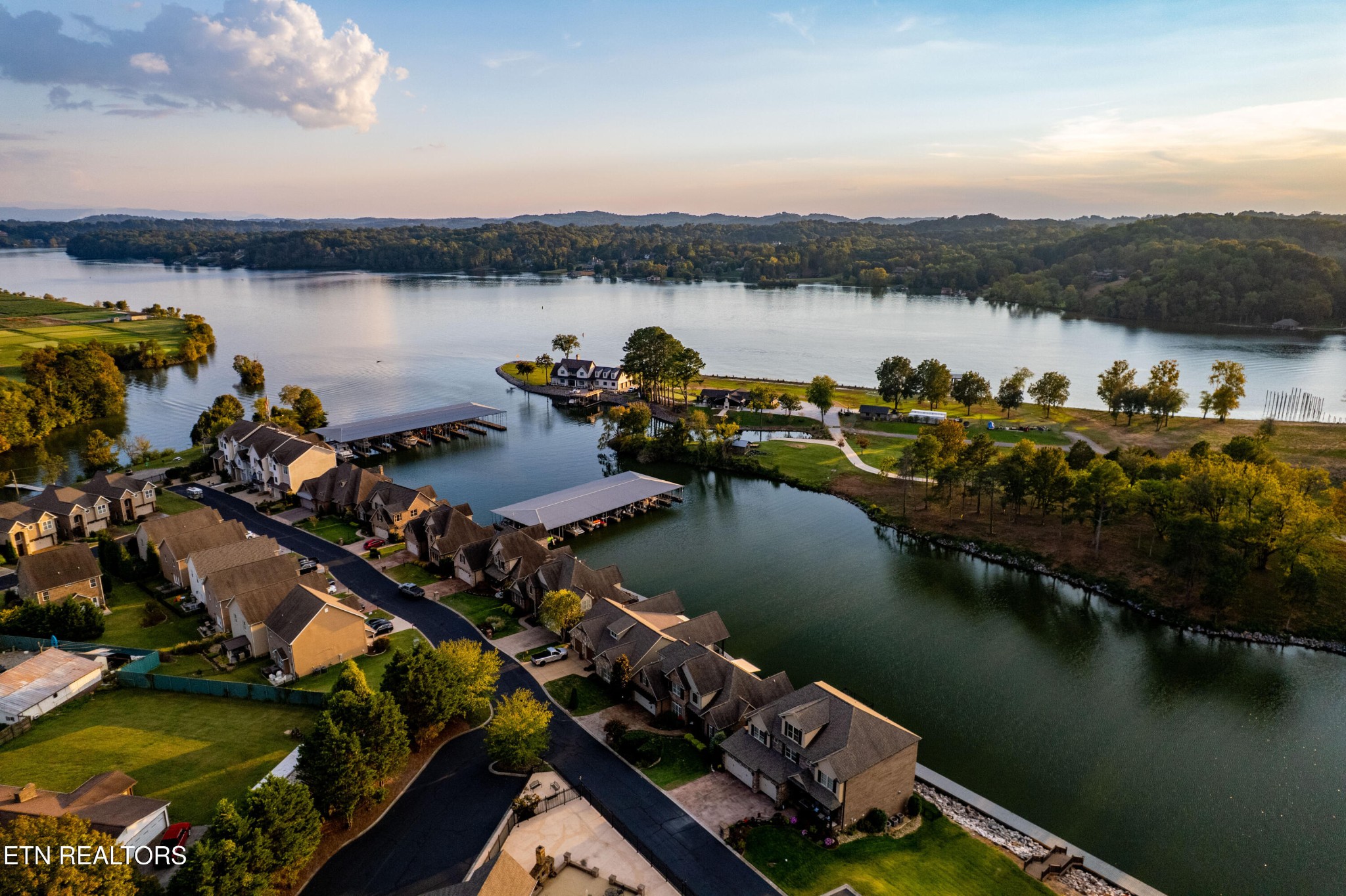 3109 Gazebo Point Way Knoxville, TN 37920 - Photo 49 of 57 a view of a lake with a mountain