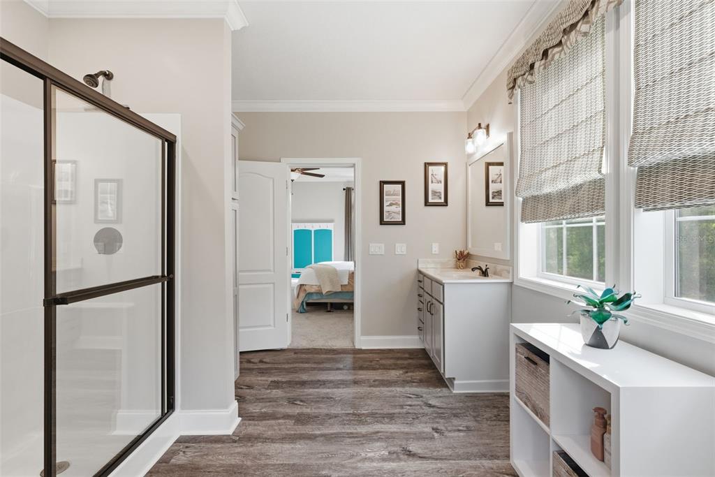 6170 La Pine Road Brooksville, FL 34602 - Photo 28 of 63 a room with a refrigerator and a sink