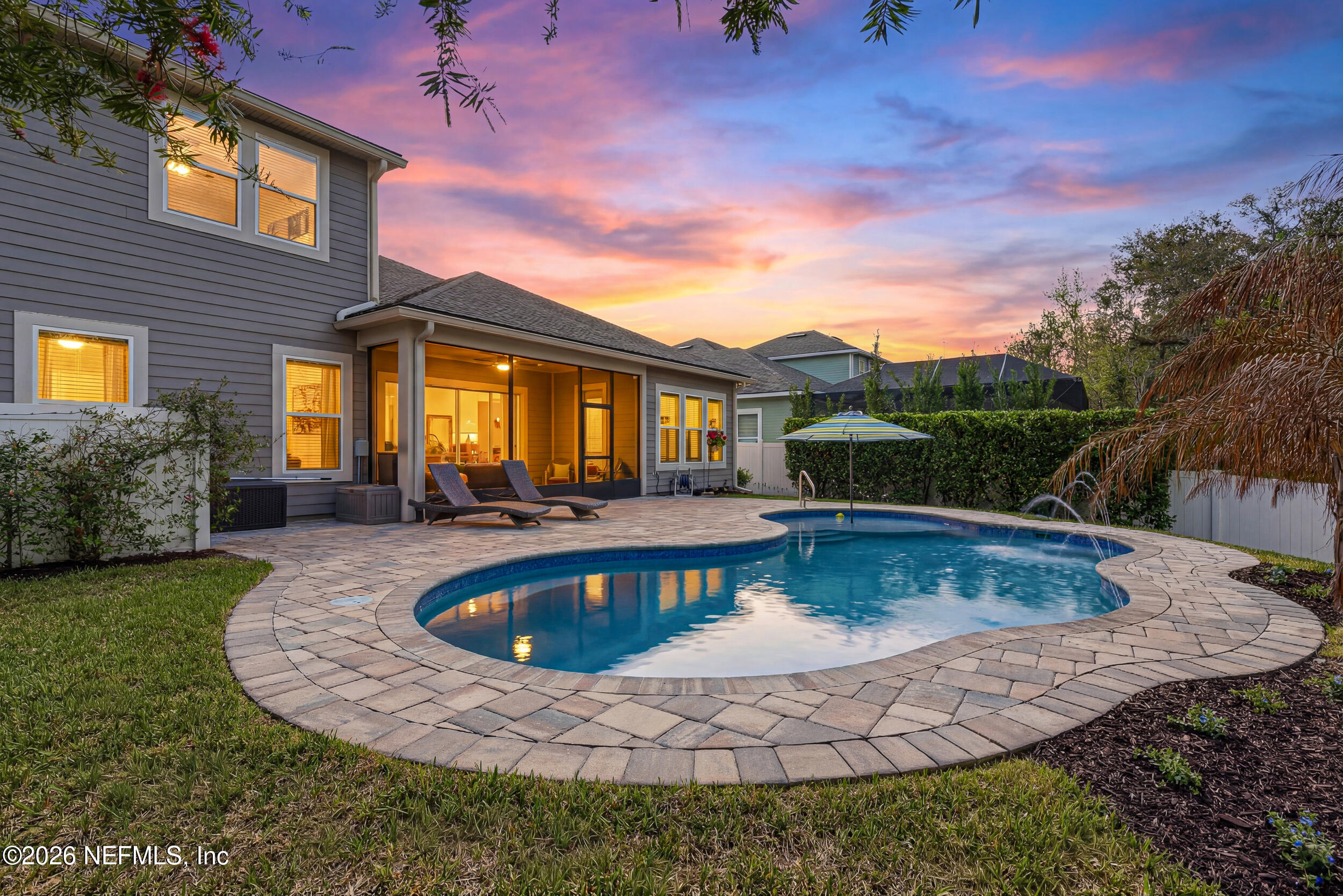 353 Footbridge Road St. Johns, FL 32259 - Photo 2 of 100 Virtual Twlight Pool