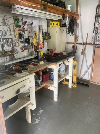 a view of storage and utility room