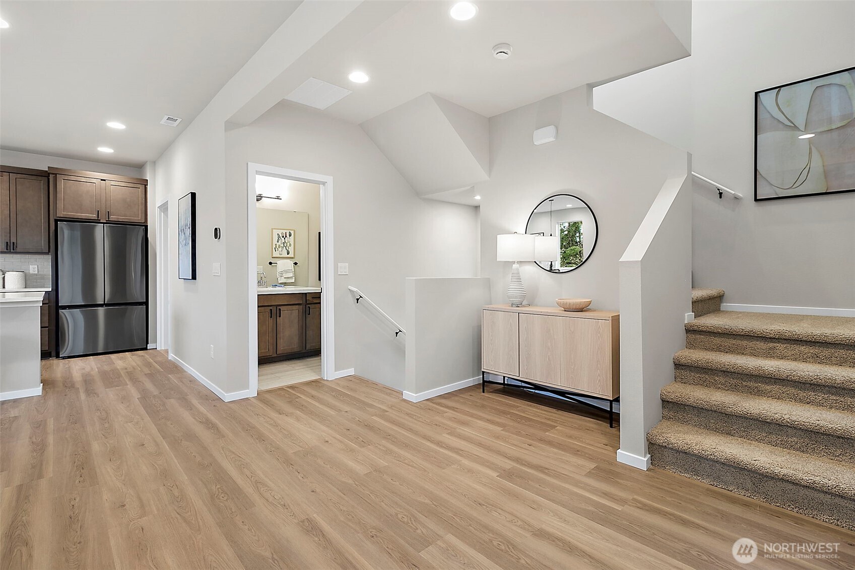 18510 Southeast 271st Place Covington, WA 98042 - Photo 13 of 23 a view of entryway with wooden floor