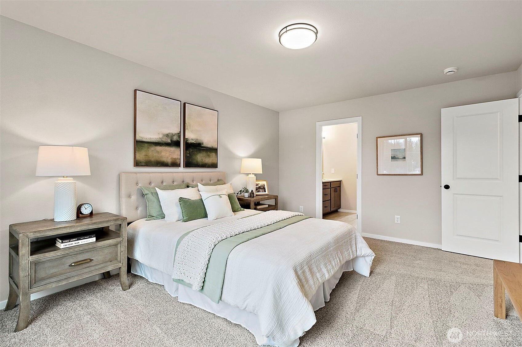 18510 Southeast 271st Place Covington, WA 98042 - Photo 15 of 23 a bedroom with a bed and a night stand