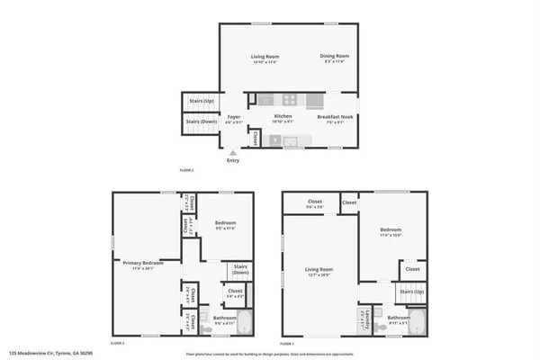 $247,900 | 125 Meadowview Circle, Tyrone, GA 30290
