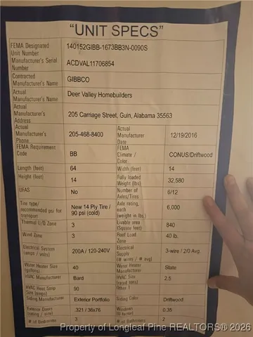 $150,000 | 240-95 Burtons Lane, Cameron, NC 28326