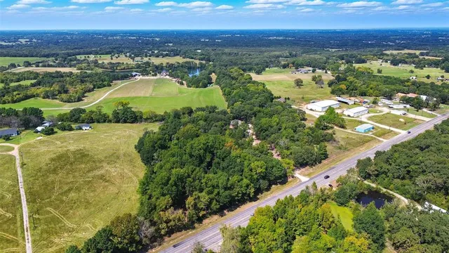 a view of city and ocean
