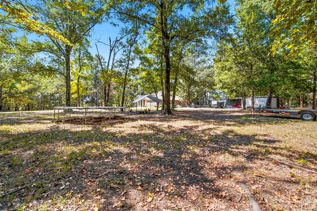 a view of outdoor space with trees