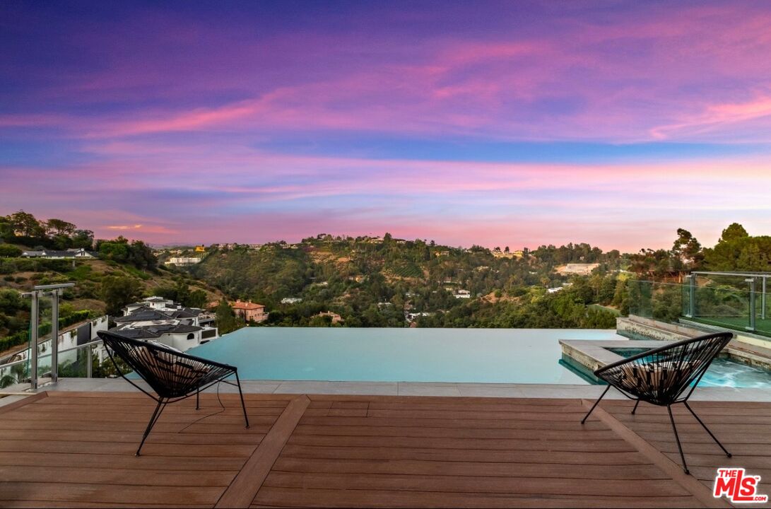 1018 Stradella Road Los Angeles, CA 90077 - Photo 21 of 22 a view of a lake from a city from a lake