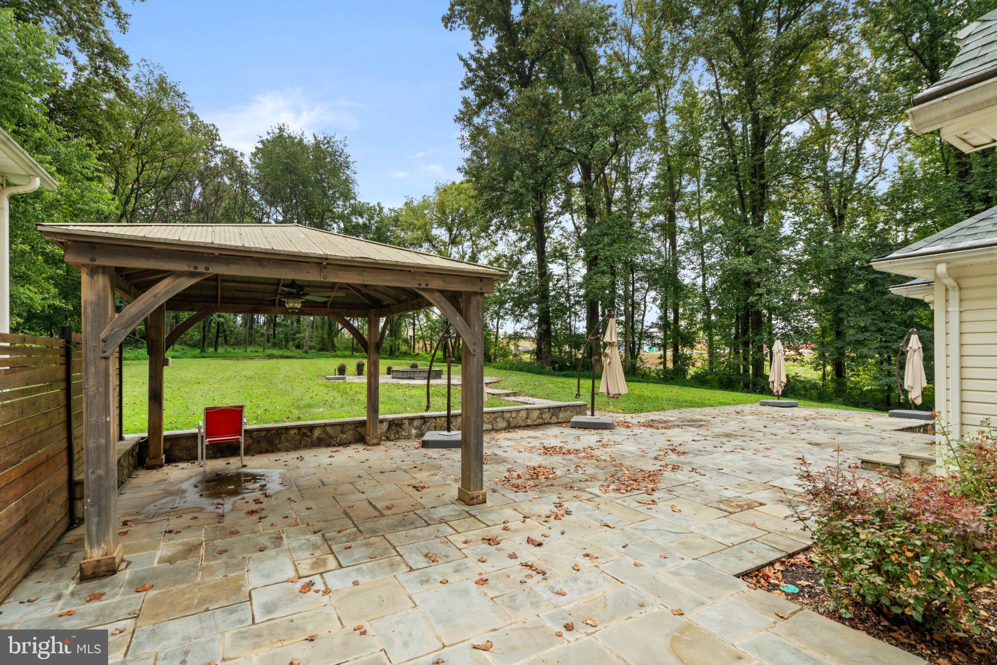 41433 Red Hill Road Leesburg, VA 20175 - Photo 41 of 45 Stone Patio with Pergola
