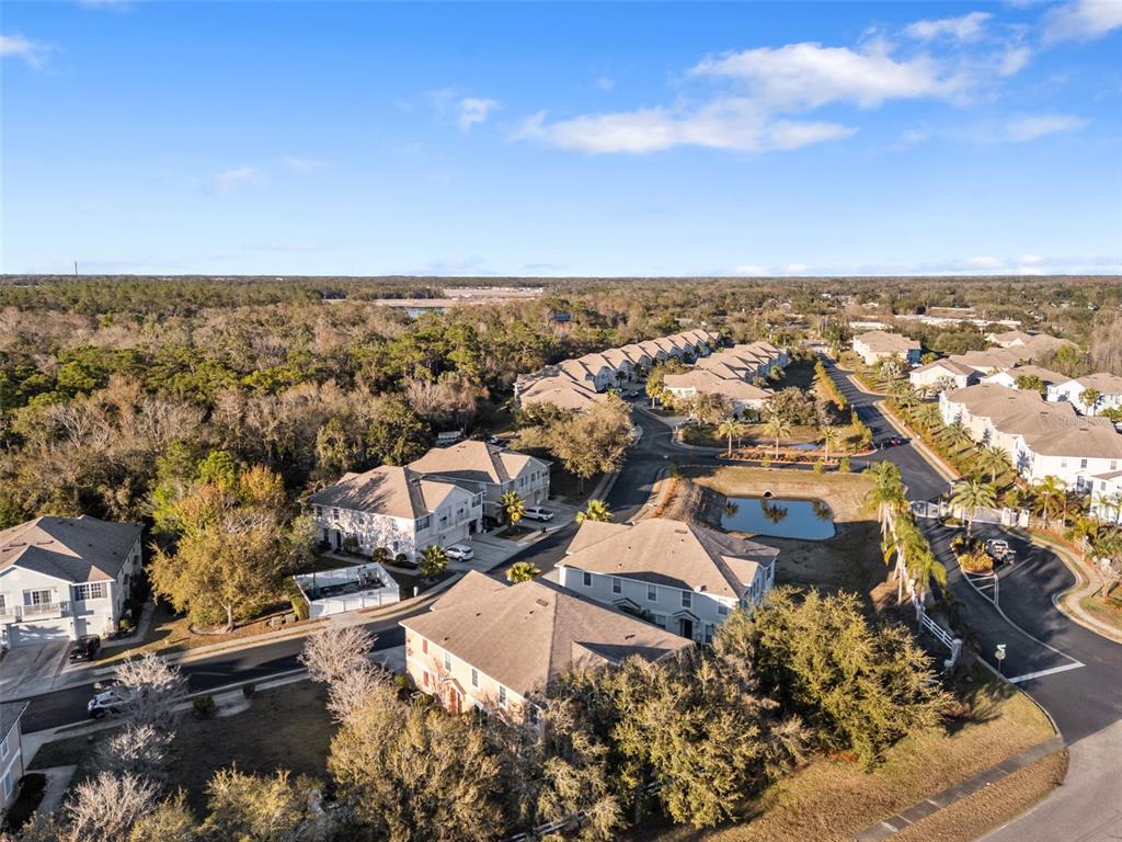 8408 Shallow Creek Court New Port Richey, FL 34653 - Photo 42 of 47 an aerial view of multiple house