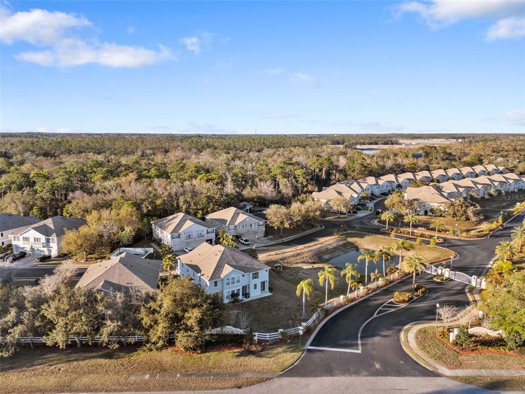 8408 Shallow Creek Court New Port Richey, FL 34653 - Photo 43 of 47 an aerial view of a city