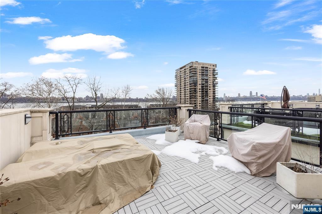 1228 River Road Edgewater, NJ 07020 - Photo 35 of 49 a view of roof deck with patio