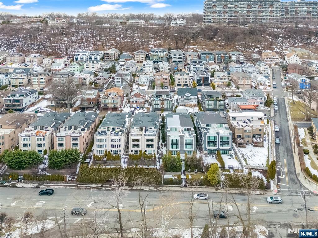 1228 River Road Edgewater, NJ 07020 - Photo 44 of 49 an aerial view of residential houses with outdoor space