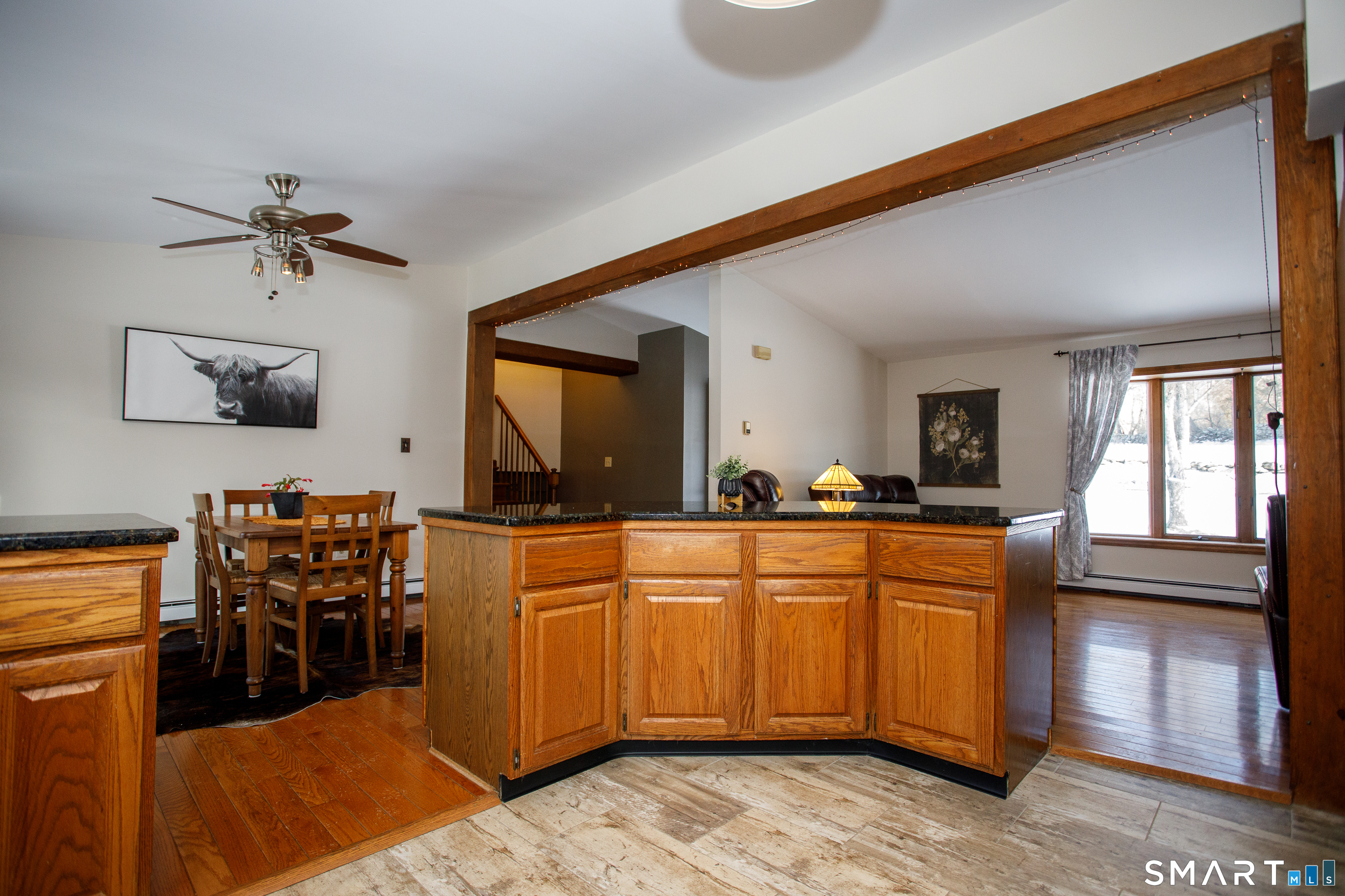 110 Pautipaug Hill Road Sprague, CT 06330 - Photo 10 of 33 a kitchen with stainless steel appliances granite countertop a sink and cabinets