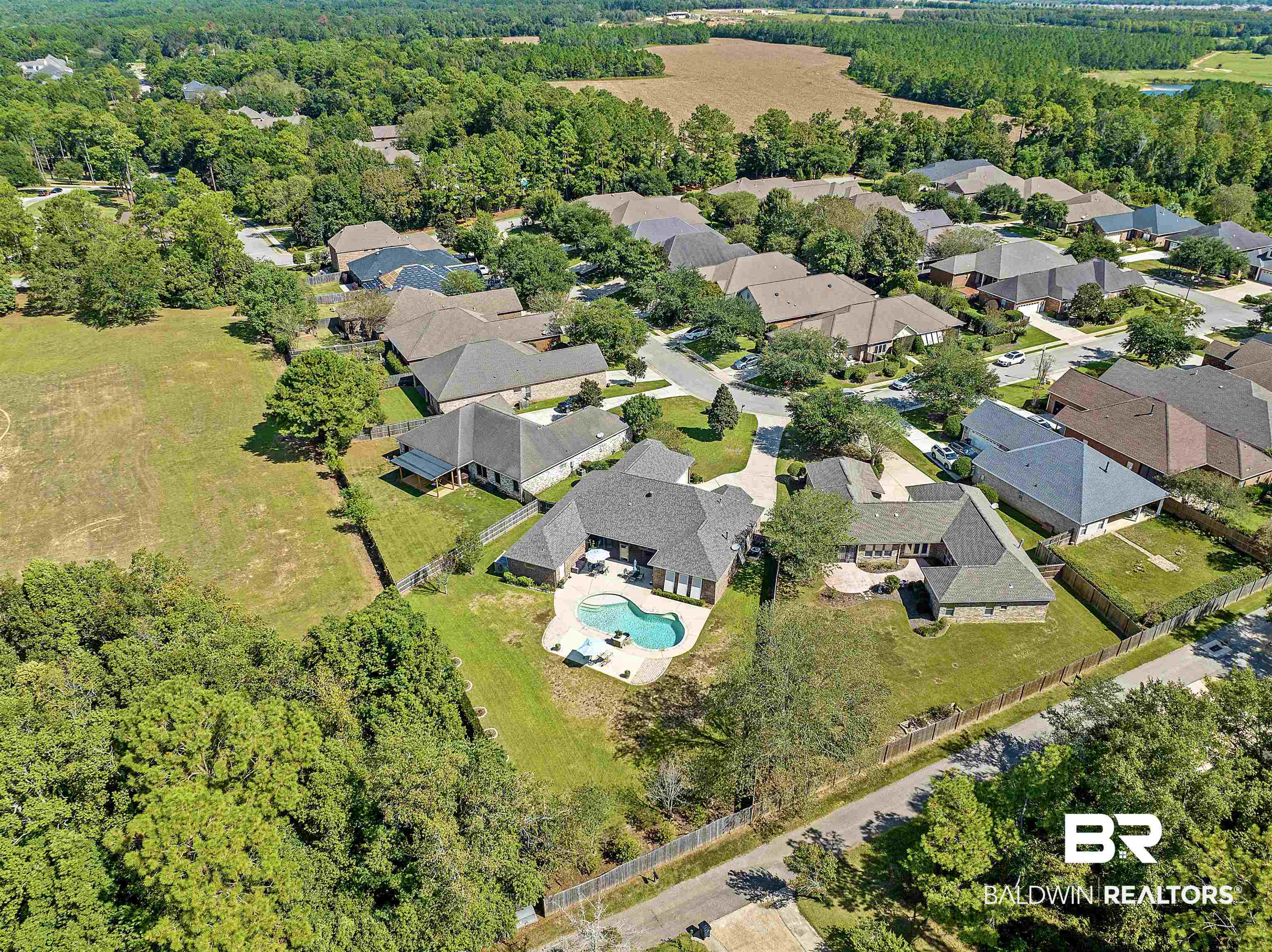 112 Pinnacle Court Fairhope, AL 36532 - Photo 44 of 44 Aerial View 3