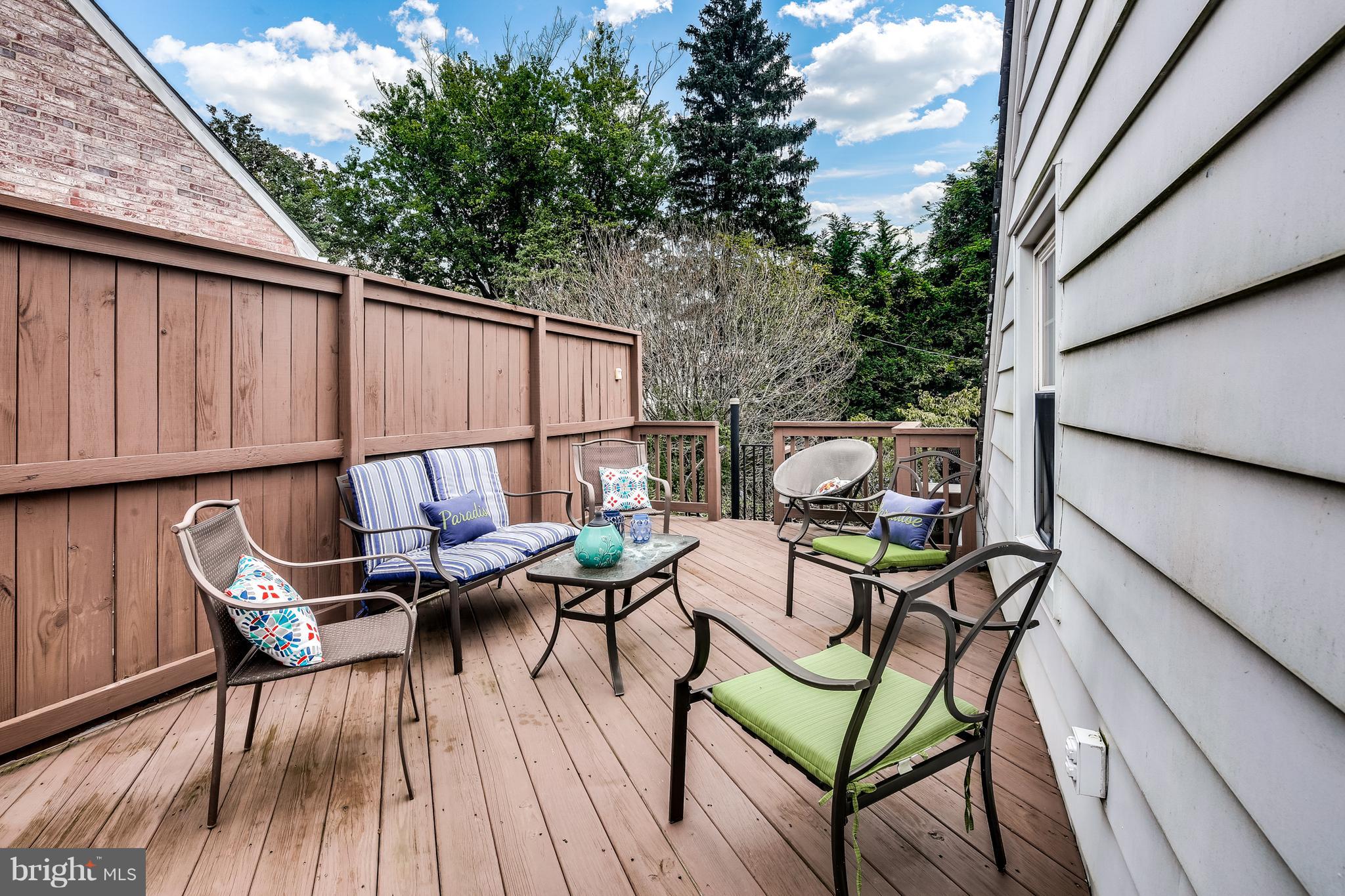 14 Tanglewood Road Baltimore, MD 21228 - Photo 15 of 26 Roof top deck off the master w/ access to yard!