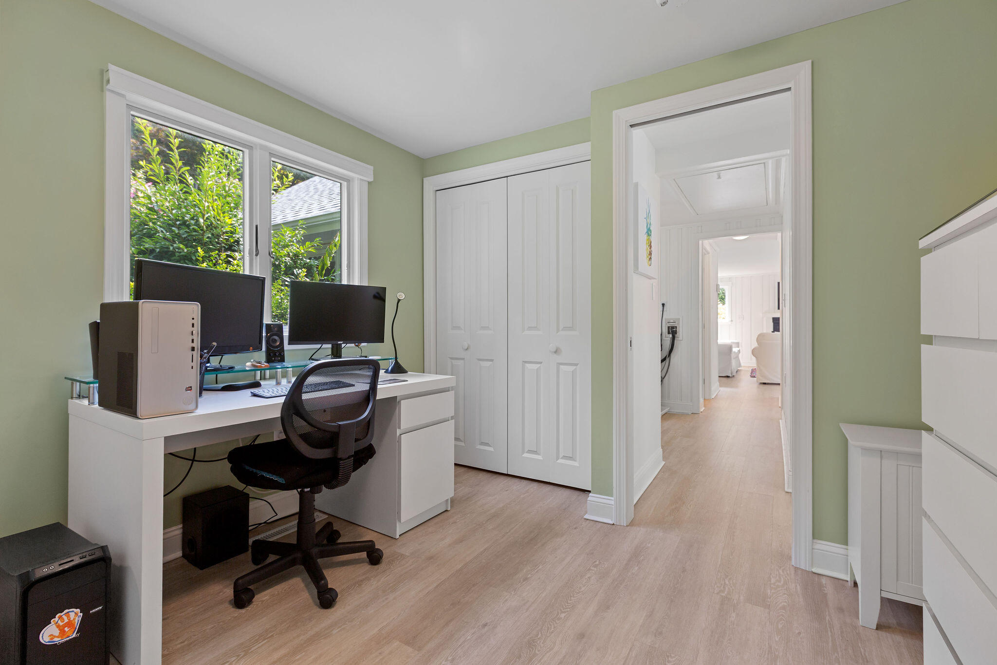 75 Monument Road Orleans, MA 02653 - Photo 46 of 61 a view of a workspace with furniture and a window