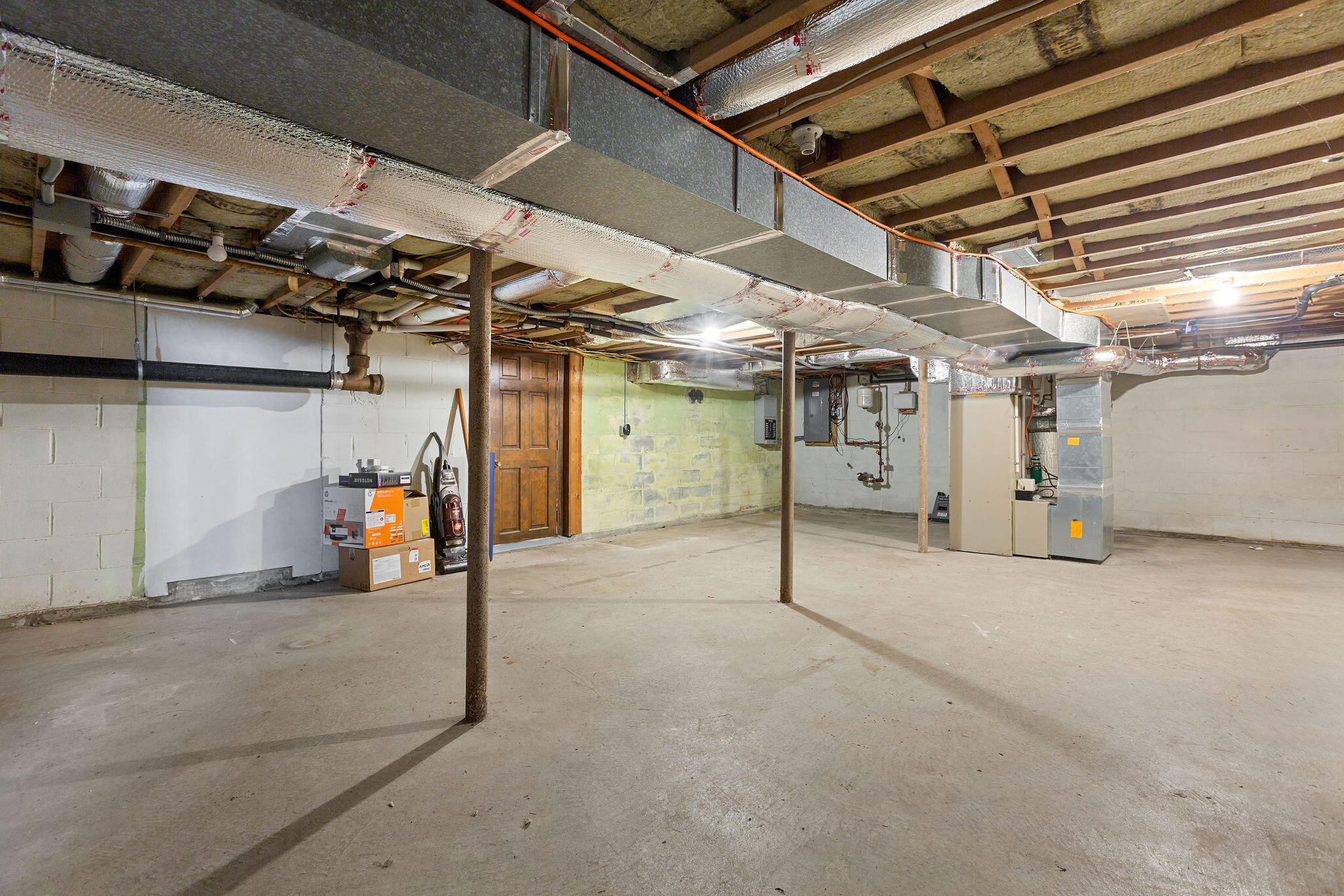 75 Monument Road Orleans, MA 02653 - Photo 60 of 61 a view of empty room with wooden ceiling