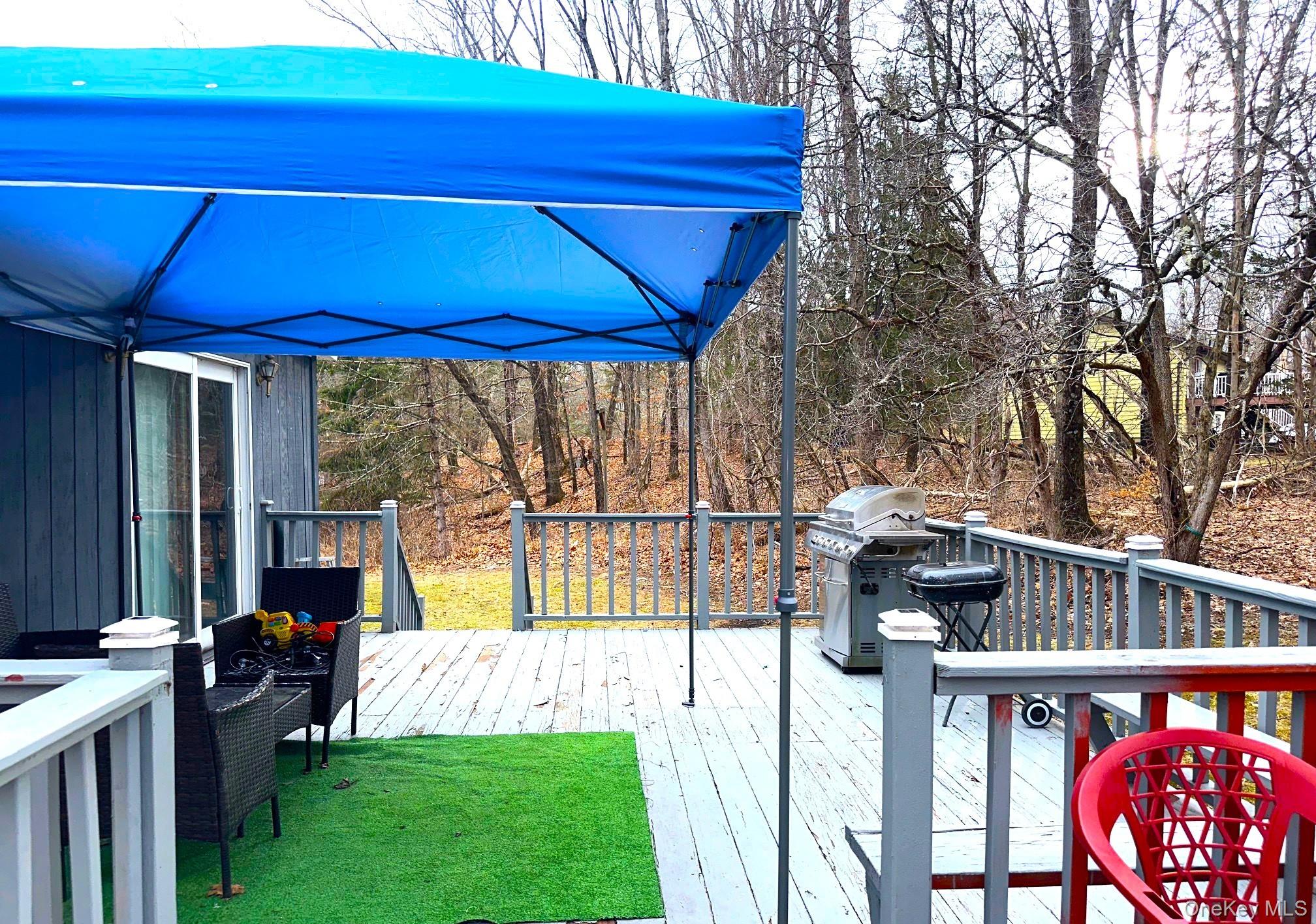88 West Pine Road Staatsburg, NY 12580 - Photo 26 of 28 Large double deck could use a little paint but lovely space for outside parties or just relaxing.