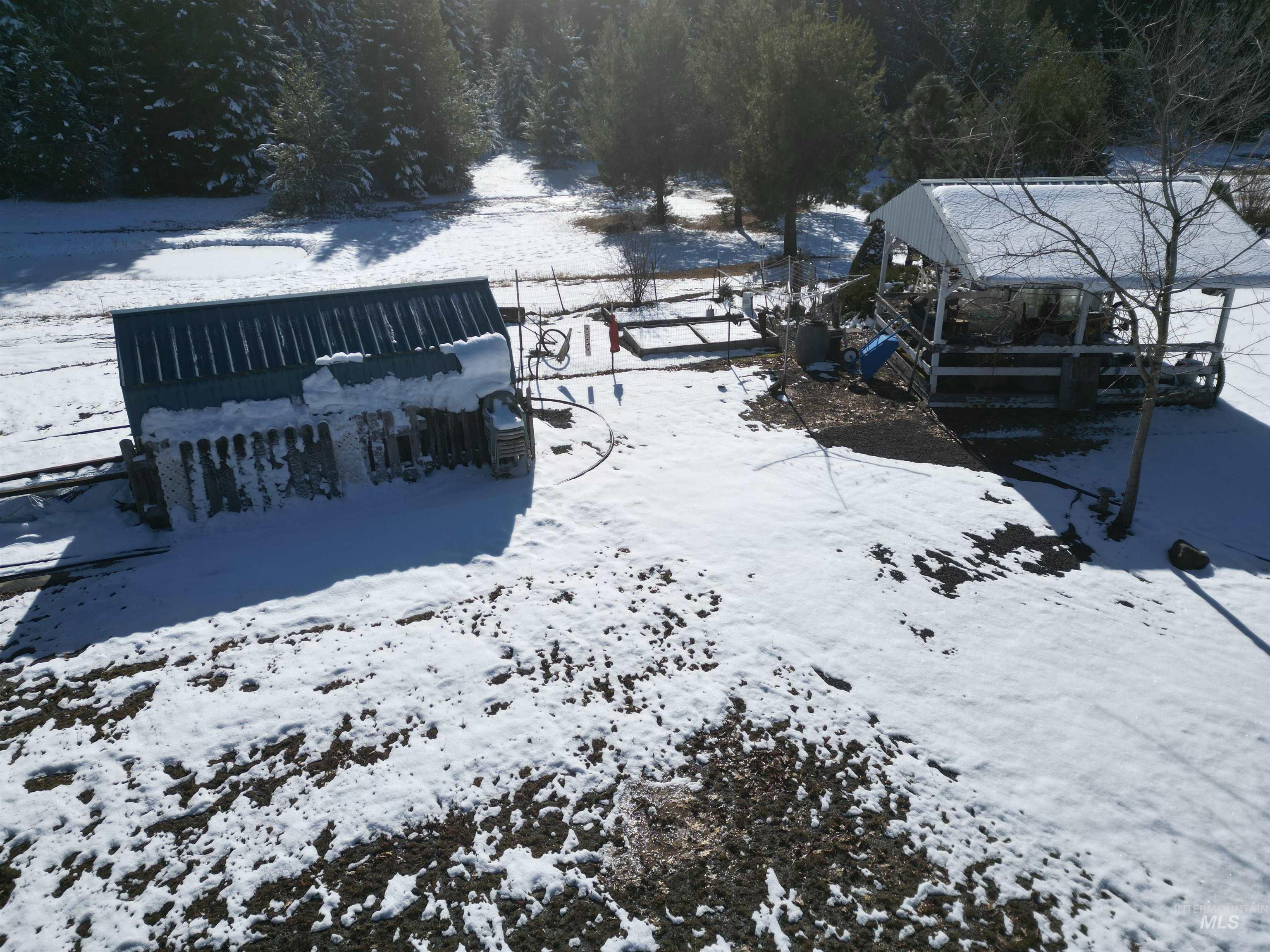 254 Lackey Road Weippe, ID 83553 - Photo 24 of 37 View of snowy aerial view