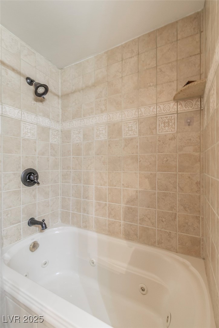 4063 Zugspitz Way Mount Charleston, NV 89124 - Photo 60 of 89 Full bath with a combined bath / shower with jetted tub