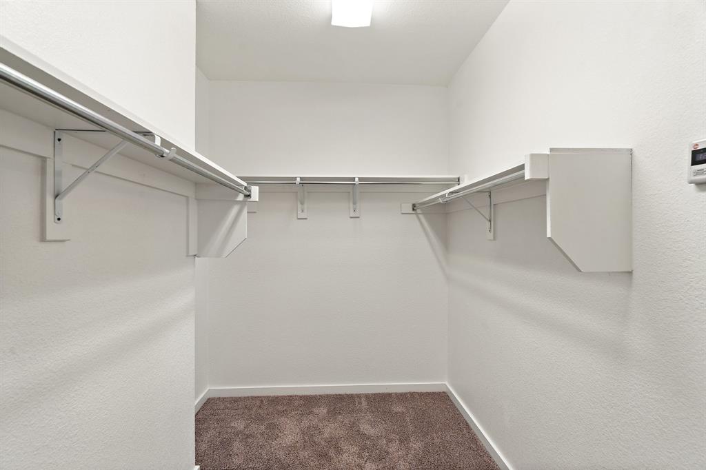 1401 Macaw Court Little Elm, TX 75068 - Photo 12 of 25 Walk in closet featuring carpet flooring